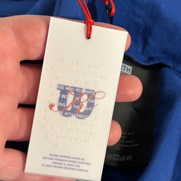 Kith x Wilson Ramble Tee Elite Long Sleeve Wison Graphic T-Shirt Size S - NWT - Picture 11 of 16